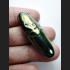 THAI AMULET NATURAL ORIGIN SHAPE LEKLAI GLOSSY RAINBOW METAL CAVE DROP 4CM