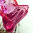 Buddha Statue Peaceful Luck God Deity Love Pink Rose Home Decor Thai Amulet 5406