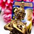 Miniature Wessuwan Change Fortune Lucky Protection Jeed Be2555 Thai Amulet #6008