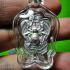 BUTTERFLY THEP JUMLANG LOVE RICH SPIDER THAI AMULET KUBA KRITSANA 24K SILVER BE2554