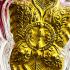 Butterfly Thepjumlang Love Spider Rich Kritsana Gold 24k Be2554 Thai Amulet 6049