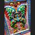 THAI REAL AMULET SOMDEJ PAINT BUTTERFLY LOVE RICH SPIDER KUBA KRITSANA 2011