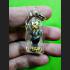 Casino Gambling Win Monkey SihuHata 4era 5Eye Subin Black Gold Thai Amulet #6116