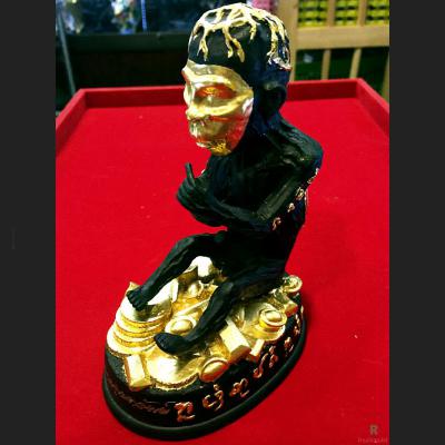 THAI AMULET GUMAN BRONZE STATUE LOKOK PRAI-POON-SAP GAMBLING LUCK KB SUBIN
