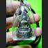 CHINNARAJ MINIATURE PEACEFUL BUDDHA THAI AMULET LP KEY HAPPINESS BLACK SHINE