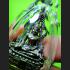 CHINNARAJ MINIATURE PEACEFUL BUDDHA THAI AMULET LP KEY HAPPINESS BLACK SHINE