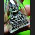 CHINNARAJ MINIATURE PEACEFUL BUDDHA THAI AMULET LP KEY HAPPINESS BLACK SHINE