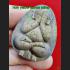 THAI AMULET PIDTA CLOSED EYE 3 SILVER TAKUD LP KOON WATBANRAI PREVENT DEITY