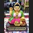 THAI AMULET LADY BECKON STATUE MONEY RICH FORTUNE LUCKY KUBA ARIYACHAT TALL 13CM