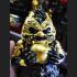 THAI REAL AMULET RAHU BUCHA BLACK GOLD BRONZE STATUE LUCKY LP KLOY 19 MONK