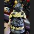 THAI REAL AMULET RAHU BUCHA BLACK GOLD BRONZE STATUE LUCKY LP KLOY 19 MONK