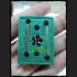 SALIKA PAIR BIRDS CHARMING LOVE NEGOTIATE FORTUNE THAI AMULET LP GOY 2 TAKUD BE2556 GREEN GEMS