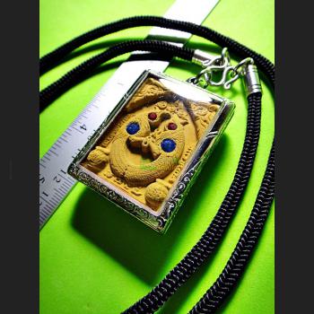 SALIKA PAIR BIRDS CHARMING LOVE NEGOTIATE FORTUNE THAI AMULET LP GOY 16 TAKUD BE2556 YELLOW