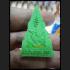 THAI REAL AMULET CHINARAJ 108 MONK MASS BLESSING FROM WAT NOK 2012 GREEN