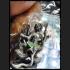 HANUMAN MINIATURE ARMED MONKEY 8HAND VICTORY RID ENEMY RICH MONEY THAI AMULET LP KEY BE2554 ALLOY