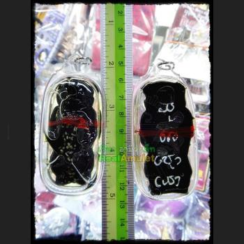HOLY GUMAN THONG BOY SPIRIT GRAVEYARD ASHES CORPSE OIL GAMBLING LUCK THAI AMULET KUBA DHAMA BLACK MEAT