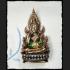 FINE DESIGN BUDDHIST MINIATURE TALISMAN CHINNARAJ JOMRACHAN PREVENT AMULET THAI BRING HAPPINESS 108 MONKS MASS BLESSING 2012