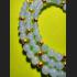 HANDMADE NECKLACE BEAD HANDICRAFT W-HOOK FOR WEARING THAI AMULET VIOLET