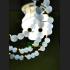 HANDMADE NECKLACE BEAD HANDICRAFT W-HOOK FOR WEARING THAI AMULET VIOLET
