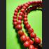 HANDMADE NECKLACE BEAD HANDICRAFT W-HOOK FOR WEARING THAI AMULET RED STONE