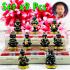 Altar Miniature 9 Pcs Guman Lukthep Gambling Win Money Rich Nen Thai Amulet 6738