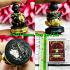 Altar Miniature 9 Pcs Guman Lukthep Gambling Win Money Rich Nen Thai Amulet 6738