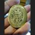 THAI AMULET MAHAYAN FULL ALPHABET HAPPINESS MONEY WEALTH KLOY MEDAL YELLOW