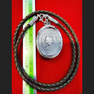 THAI AMULET MAHAYAN FULL ALPHABET SUCCESS RICH LUCKY WEALTH KLOY MEDAL FOIL