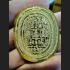 THAI AMULET HOLY ALPHABET MAHAYAN RICH MONEY KLOY YELLOW MEDAL COPPER COVER