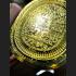 THAI AMULET HOLY ALPHABET MAHAYAN RICH MONEY KLOY YELLOW MEDAL COPPER COVER