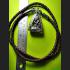 LOKOK PRAI-POON-SAP BOY NECROMANCY MINIATURE GAMBLING LUCK THAI AMULET AC SUBIN SILVERY