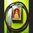SOMDEJ MEDITATION PEACEFUL 108 MONK MASS BLESSED THAI AMULET WAT NOK 3ROW SEAT GOLD PAINT RED
