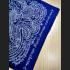 Holy Flag Cloth Narai Garuda Rich Money Lp Kalong Blue Be2550 Thai Amulet #6857