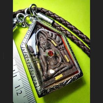 Khunpaen Love Charm Lust Magic Lucky Wealth Koon Golden 9Takrut Thai Amulet 6881