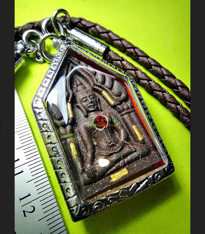 Khunpaen Love Charm Lust Magic Lucky Wealth Koon Golden 9Takrut Thai Amulet 6881