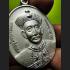 THAI REAL AMULET ERGERFONG MEDEL GAMBLING MONEY RICH LP KEY SILVER PLATED