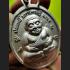 THAI REAL AMULET ERGERFONG MEDEL GAMBLING MONEY RICH LP KEY SILVER PLATED