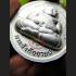 THAI REAL AMULET ERGERFONG MEDEL GAMBLING MONEY RICH LP KEY SILVER PLATED