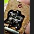 THAI REAL AMULET ER-GER-FONG LOCKET KYLIN DRAGON GAMBLING LUCKY LP KEY 2013