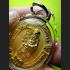 THAI REAL AMULET ERGERFONG GAMBLING GOD LUCK RICH MONEY LP NEN GOLD 18K