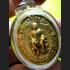 THAI REAL AMULET ERGERFONG GAMBLING GOD LUCK RICH MONEY LP NEN GOLD PAINT