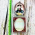 ErGerFong Guman Qilin Gambling Win Wealth Lucky Money Rich Key Thai Amulet #6934