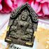 KhunPaen Return Love Lust Lucky Wife Key Charm Golden 9 Takrut Thai Amulet #6936