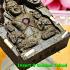 KhunPaen Return Love Lust Lucky Wife Key Charm Golden 9 Takrut Thai Amulet #6936