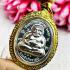 Ergerfong Silver 925 Pendant Gambling Money Rich Be2555 Lp Key Thai Amulet #6939