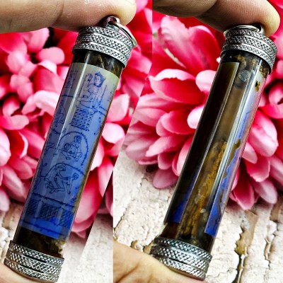 Root Tree Oil Charming Kamasutra Sex Love Lust Kwanchai Be2553 Thai Amulet #7672
