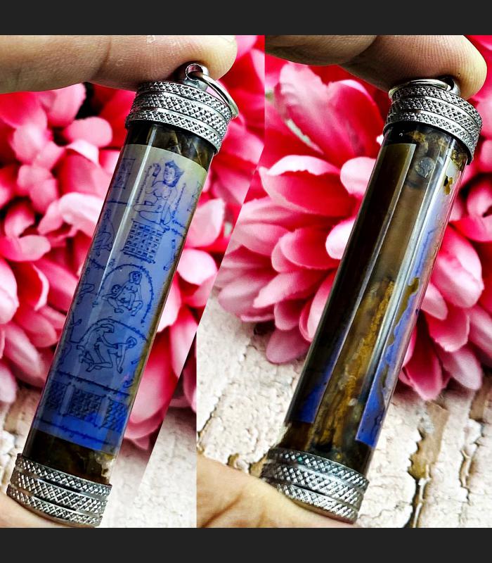 TUBE OIL NAMMANPRAI KAMASUTRA SEX LOVE LUST THAI AMULET AC KWANCHAI BE2553 7672