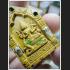 MASS CHANT 108 MONK BLESSED PHOM 4 FOUR FACE DEITY BUDDHA WESSUWAN HUNTER GHOST KILLER WAT KAWJAMFA YELLOW MEAT 7708