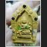 MASS CHANT 108 MONK BLESSED PHOM 4 FOUR FACE DEITY BUDDHA NARAI VISHNU CREATOR HINDU WAT KAWJAMFA YELLOW MEAT 7709