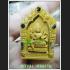 MASS CHANT 108 MONK BLESSED PHOM 4 FOUR FACE DEITY BUDDHA MONKEY KING MAGIC HANUMAN WAT KAWJAMFA YELLOW MEAT 7711